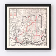 Solano County Vintage Map 1935