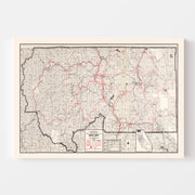 map of Siskiyou Coun