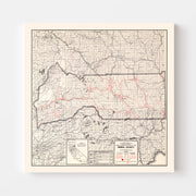 map of Sierra County