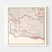 map of Santa Barbara