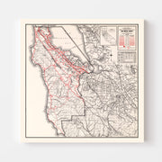 map of San Mateo Cou