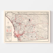 map of San Diego Cou