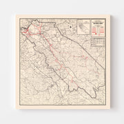 map of San Benito Co