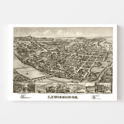 map of Lewisburgh