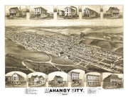 Mahanoy City history