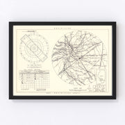 Scott Air Force Base Vicinity Vintage Map 1952