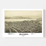 map of Millersburg