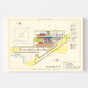 map of Lincoln Airpo