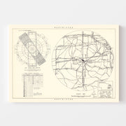 map of Lincoln Airpo
