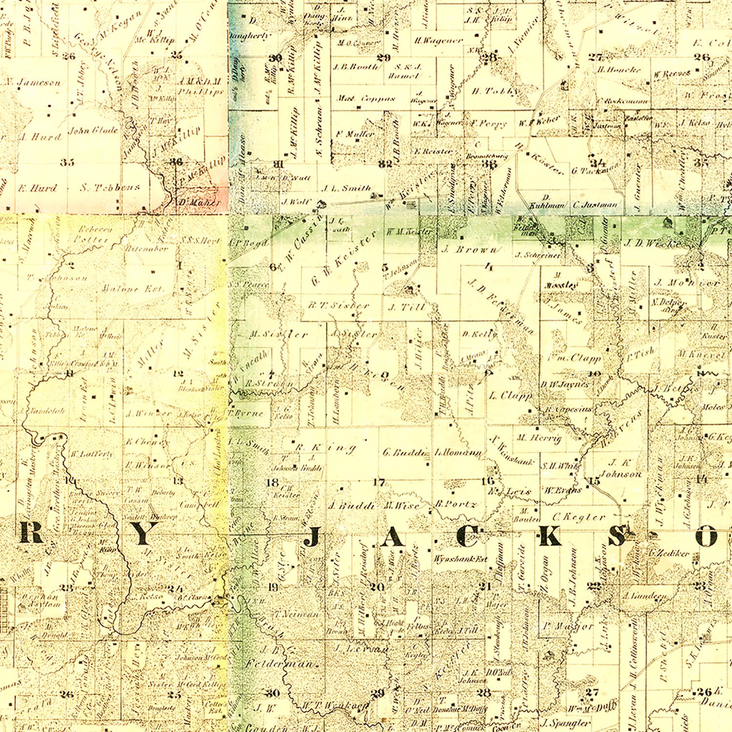 Jackson County Iowa Monmouth Township Map Monmouth Township, Jackson County, Iowa (ia) Detailed Profile