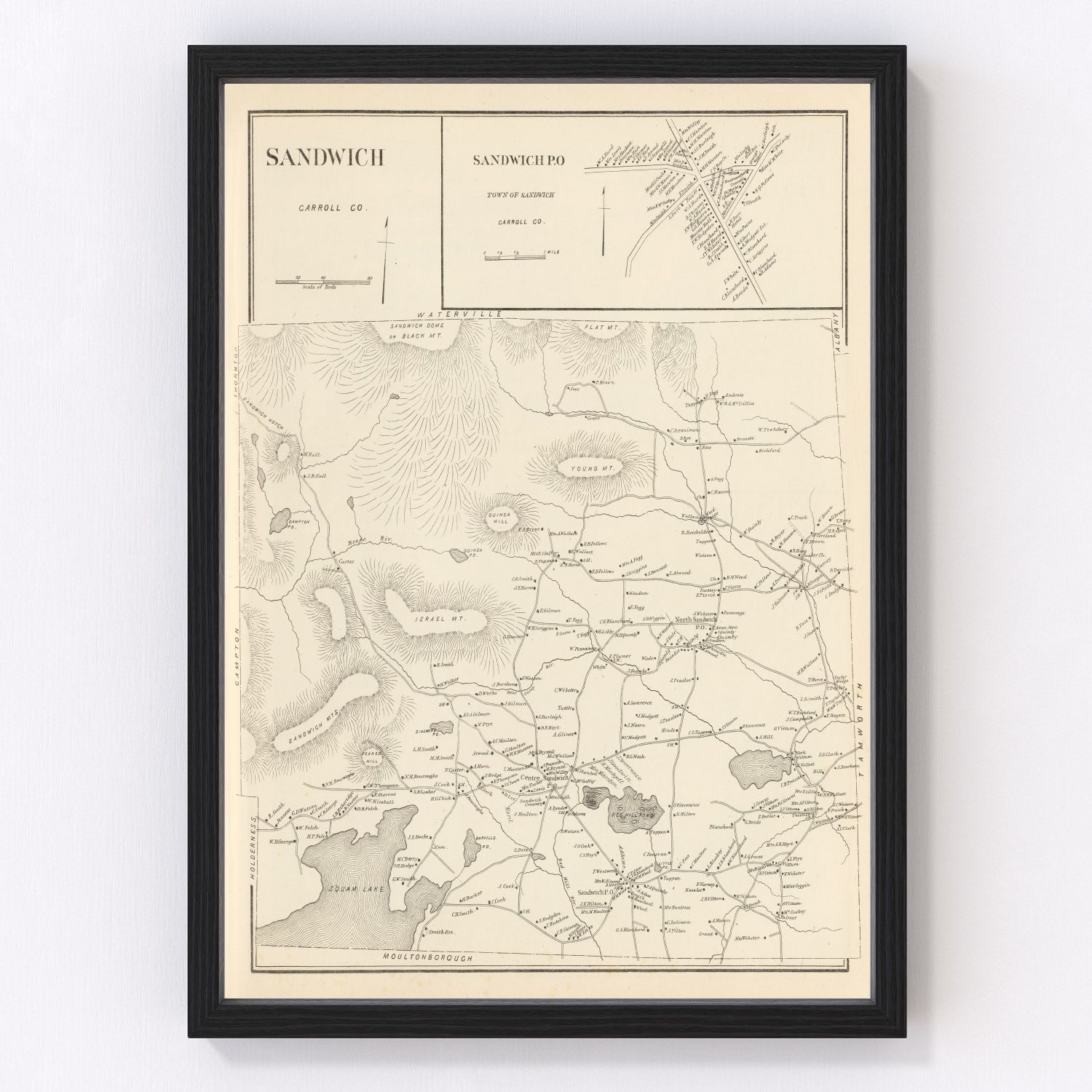 vintage-map-of-sandwich-new-hampshire-1892-by-ted-s-vintage-art