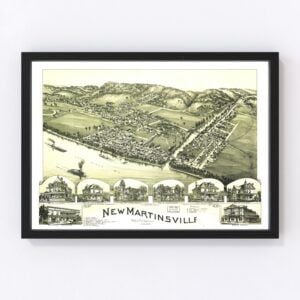 New Martinsville Map 1899