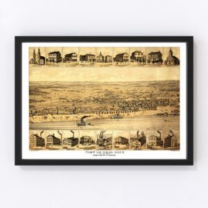 Tell City Map 1870