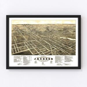 Jackson Map 1881