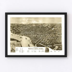 Sioux City Map 1888
