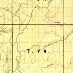 Vintage Map of Catahoula Parish, Louisiana 1860