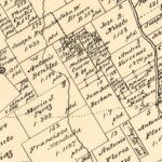Vintage Map of Wilson County, Texas 1879