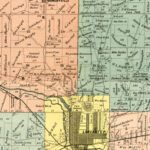 Vintage Map of Fairfield County, Ohio 1889
