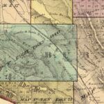 Vintage Map of Santa Clara County California, 1876 12