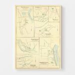 Vintage Map of Wethersfield, Connecticut 1893 11