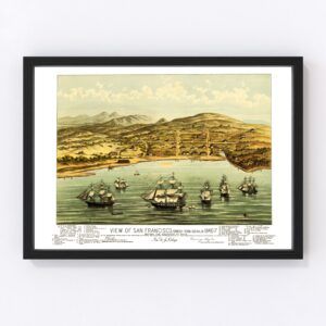 San Francisco Map 1884
