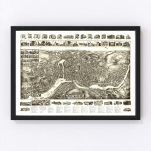 Norwich Map 1912