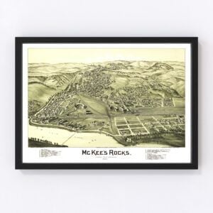McKees Rocks Map 1901