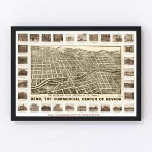 Reno Map 1907