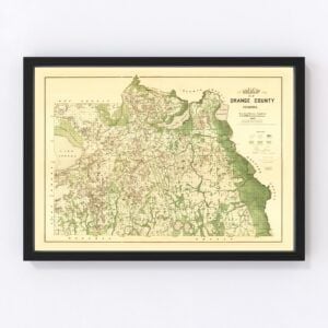 Orange County Map 1890