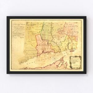 Connecticut Map 1766