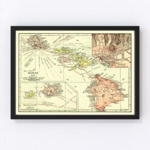 Hawaii Map 1912