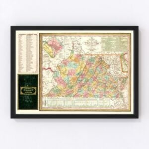 Virginia Map 1834