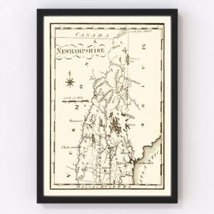 New Hampshire Map 1795