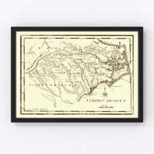 North  Carolina Map 1795