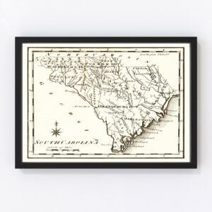 South Carolina Map 1795