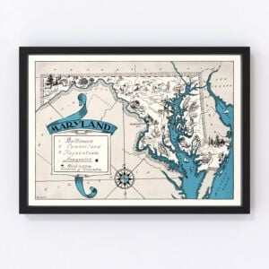 Maryland Map 1931