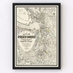 Seattle Map 1877