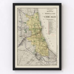 Chicago Map 1924