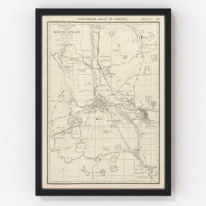 Minneapolis Map 1924