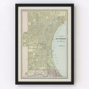 Milwaukee Map 1901