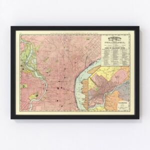 Philadelphia Map 1897