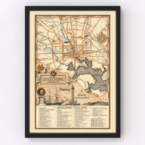 Baltimore Map 1936