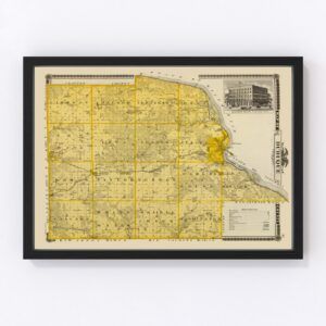 Dubuque County Map 1875