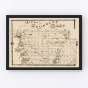 Woodbury County Map 1875