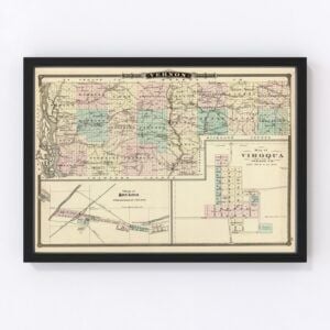 Vernon County Map 1878