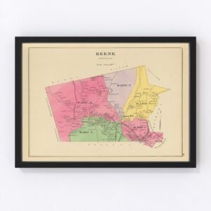 Keene Map 1892