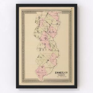 Essex County Map 1876