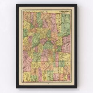 Colorado Map 1909