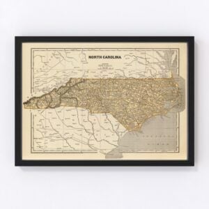 North  Carolina Map 1842