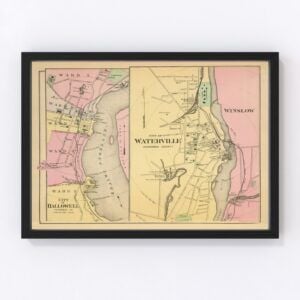 Hallowell Map 1894